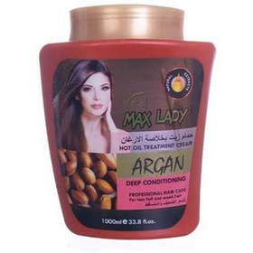 ماسک مو آرگان مکس لیدی حجم 1000 میلی لیتر