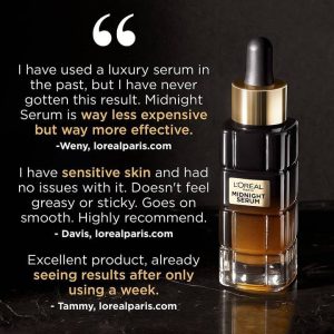 سرم جوانساز و ضد پیری پوست لورال اصل حجم 30 میلی لیتر