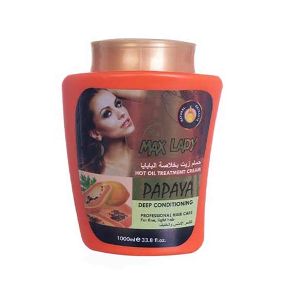 ماسک مو بدون سولفات پاپایا مکس لیدی MAX LADY