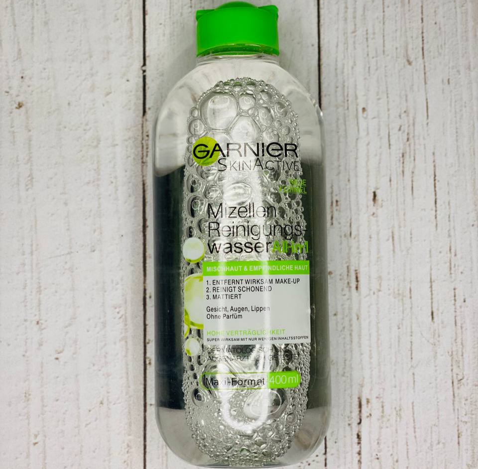 میسلار واتر آرایش پاک کن گارنیه GARNIER مناسب پوست مختلط و حساس