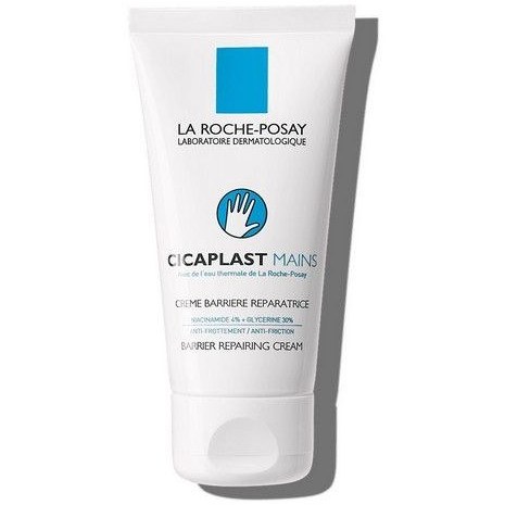 کرم ترمیم کننده لاروش پوزای مدل CICAPLAST MAINS حجم 80 میلی لیتر