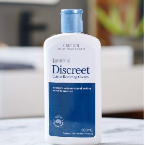 کرم رفع سفیدی مو دیسکریت DISCREET حجم 250ml